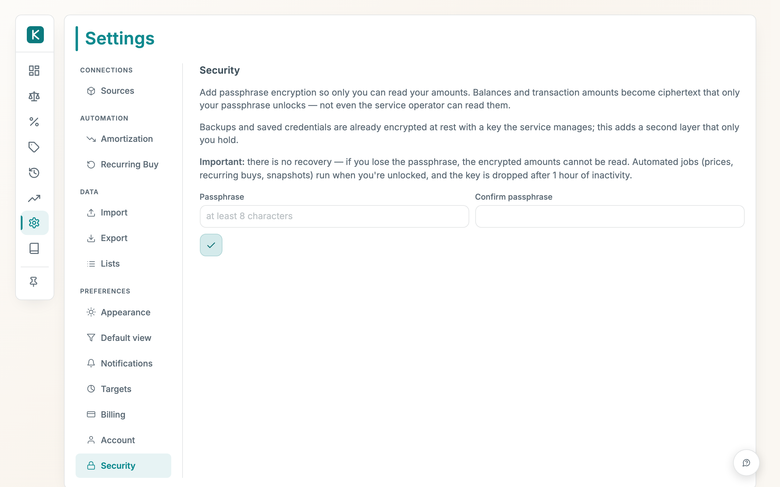 Security & Privacy in Krosos